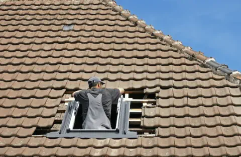 Pose de velux - Prunay